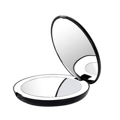 Specchio per il trucco pieghevole a LED (annuncio privato)