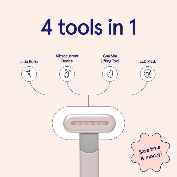 Dispositivo di lifting del viso a microcorrente