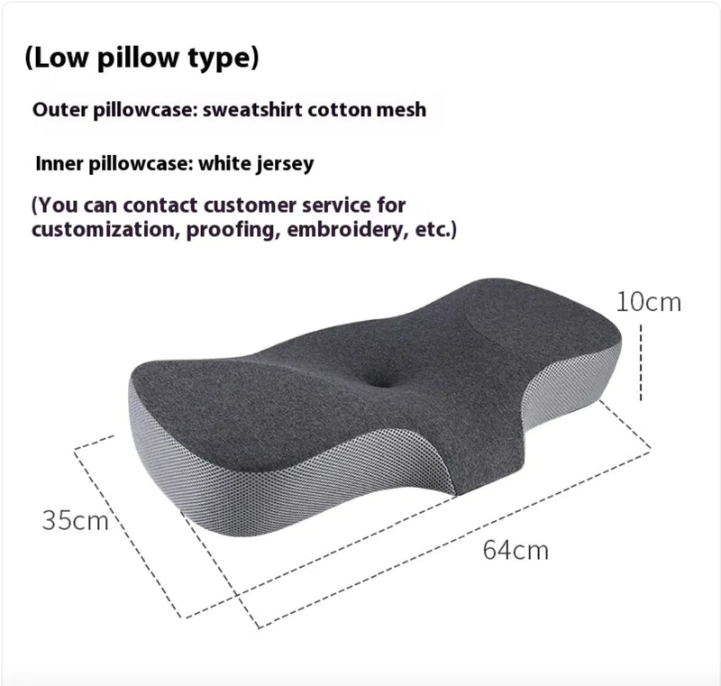 Cuscino di supporto per il collo in memory foam