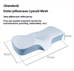 Cuscino di supporto per il collo in memory foam